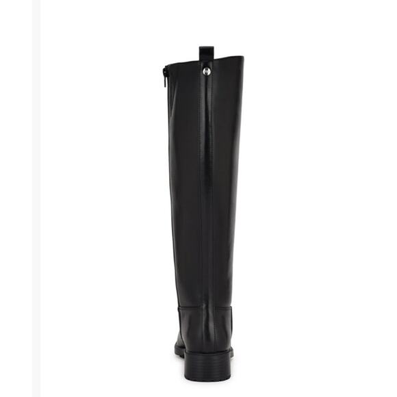NIB Nine West Barile Black Knee High Boot 8.5 M - Picture 4 of 6